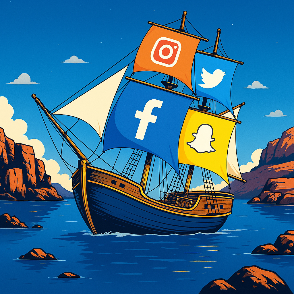 Notre association de voile prend le vent sur les réseaux sociaux !